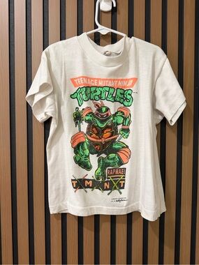 Vintage Teenage Mutant Ninja Turtles kids tshirt - Raphael